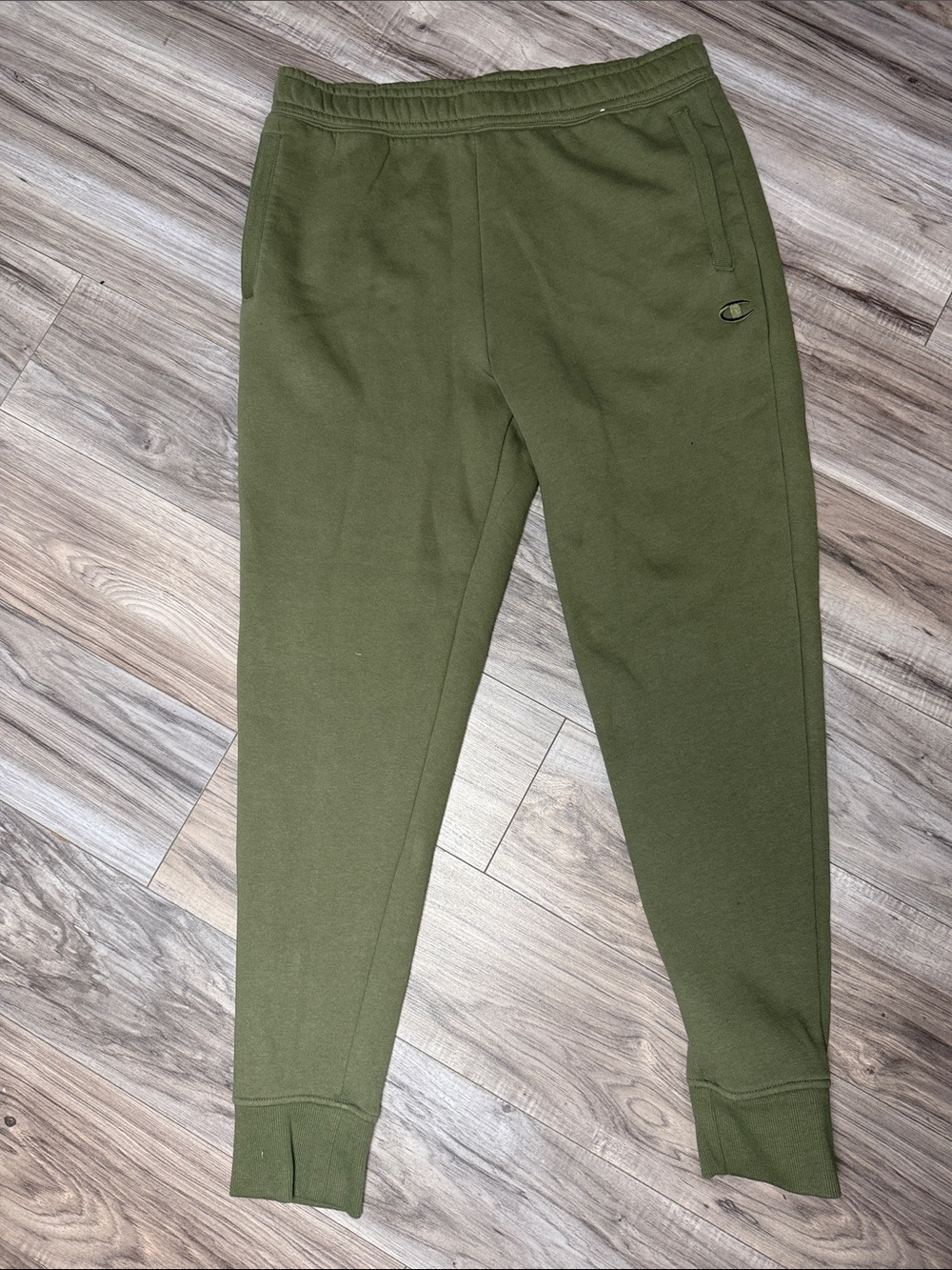 Champion Olive Green Men's Fleece Joggers